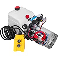 VEVOR Bomba Hidráulica 4.5L Cilindro Hidráulico 12V DC Bomba Hidráulica Efecto Doble Bomba Hidráulica Remolque de Acción…